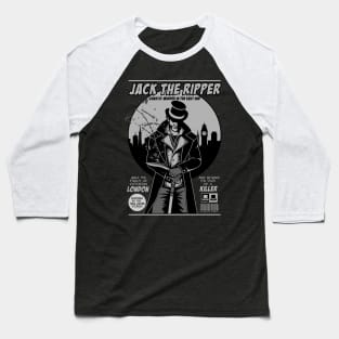jack the ripper comic vintage style Baseball T-Shirt